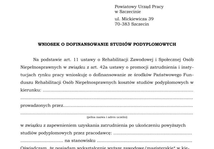 Jak skutecznie umotywować wniosek o dofinansowanie studiów i uniknąć błędów