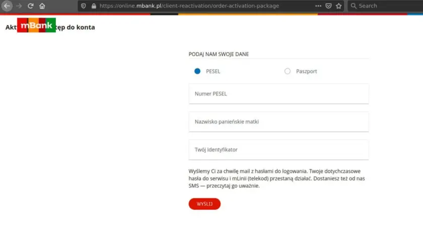Jak odblokować serwis transakcyjny mBank i odzyskać dostęp do konta
