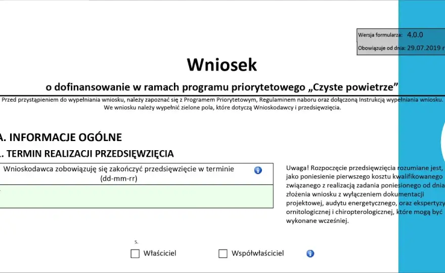 Kto pomoże wypełnić wniosek o dofinansowanie Czyste Powietrze bez błędów? Praktyczne porady